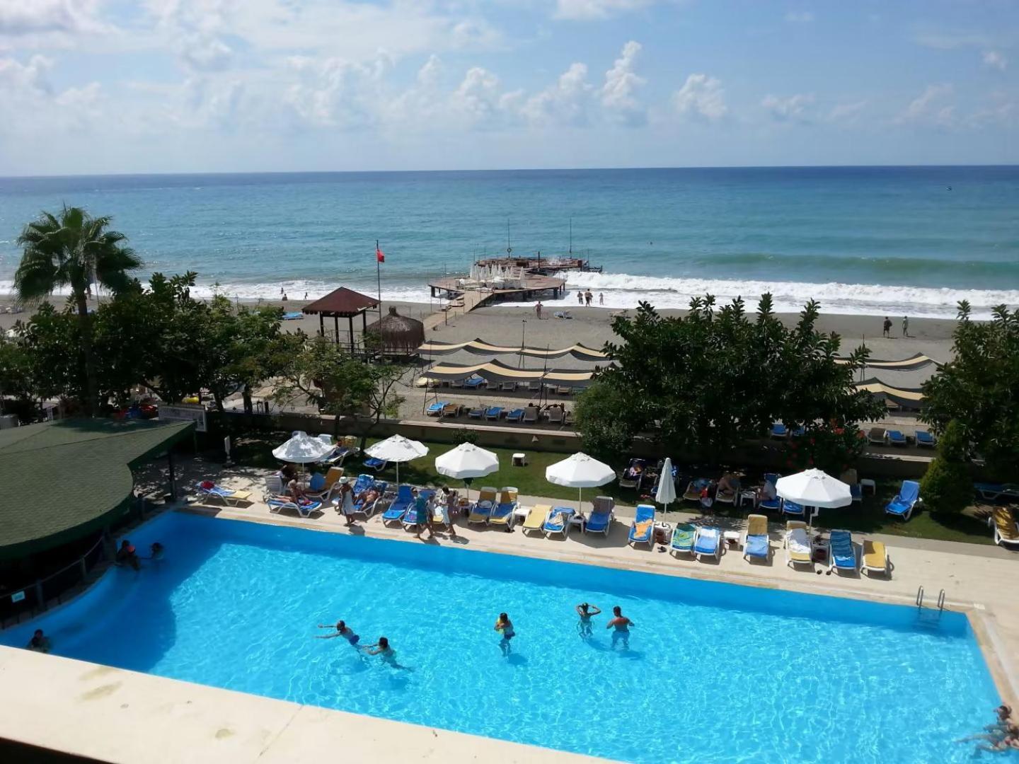 Senza Sunset Beach Hotel Alanya Exterior photo
